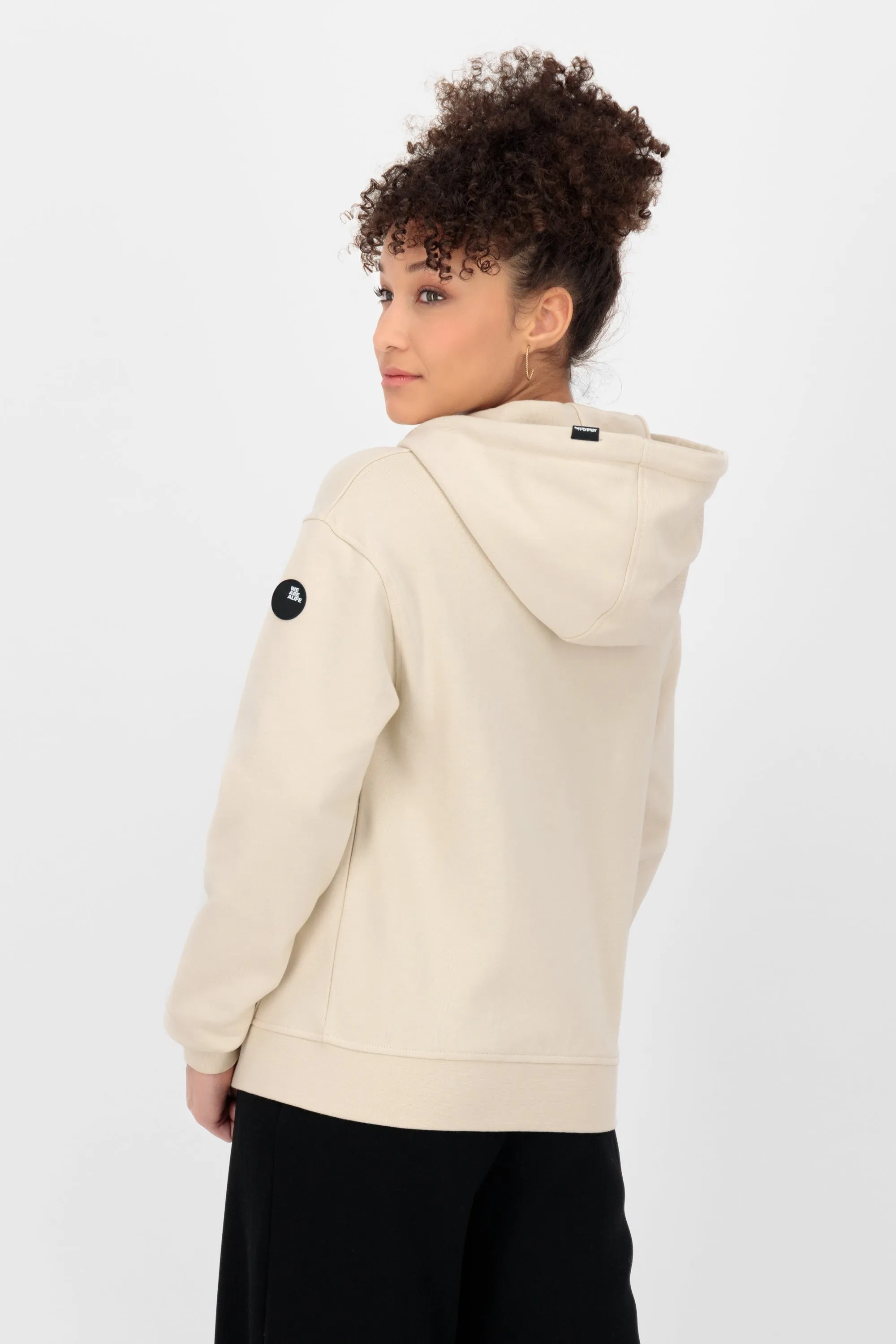 TwiggyAK A Hooded Sweat Jacket  Beige