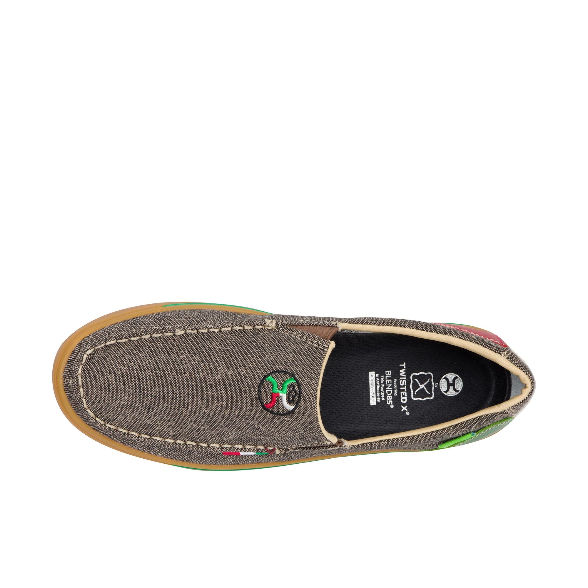 Twisted X Hooey Slip On Loper Eco Dust Multi