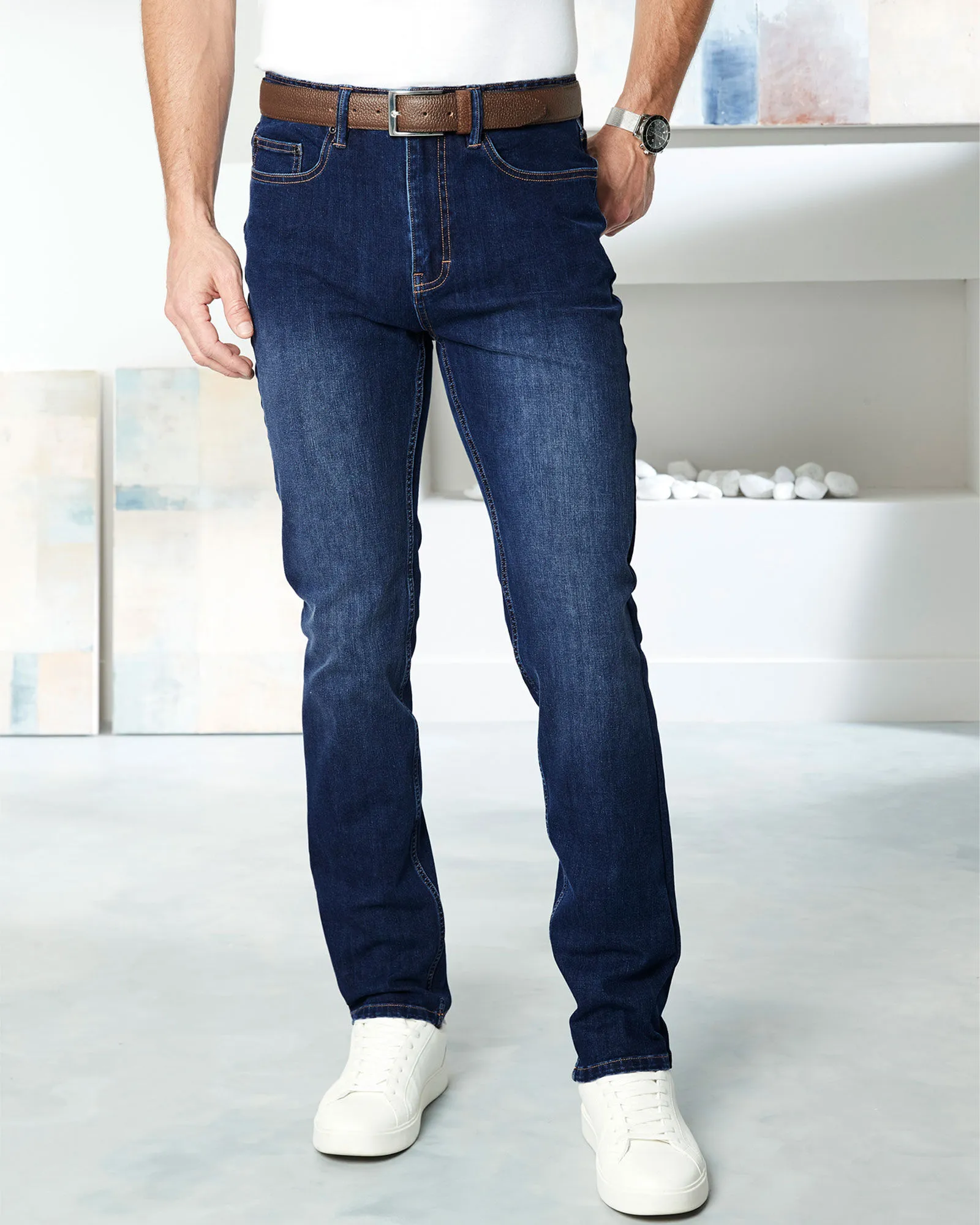 Ultimate Comfort 4-Way Stretch Slim Fit Jeans