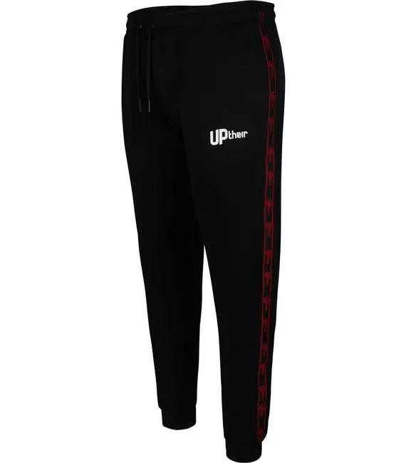 Uptheir Alive Hoody & Wargod Jogger Tracksuit Set - Black