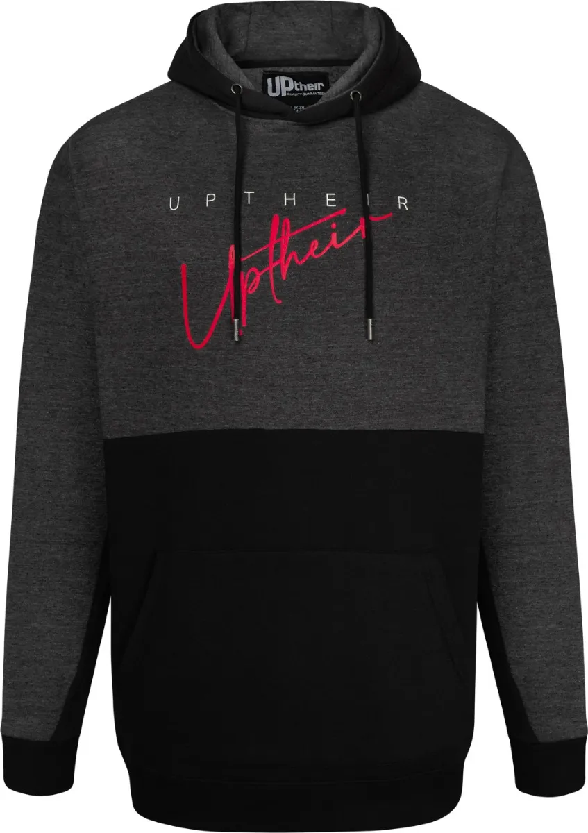 Uptheir To The Bone Over The Head Hoody, Jogger & T-Shirt Tracksuit Set - Black