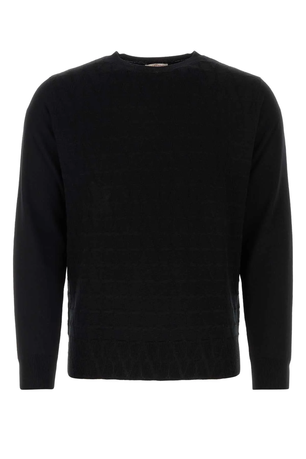 Valentino Garavani Black Wool Sweater