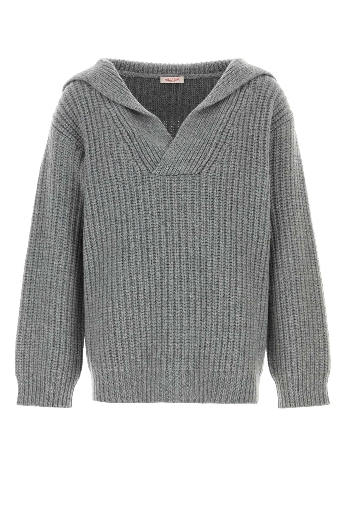 Valentino Garavani Grey Cashmere Sweater