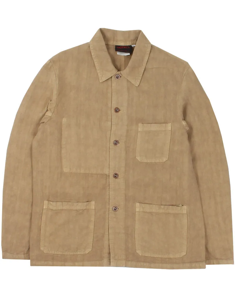 Vetra Heavy Linen Jacket Wood