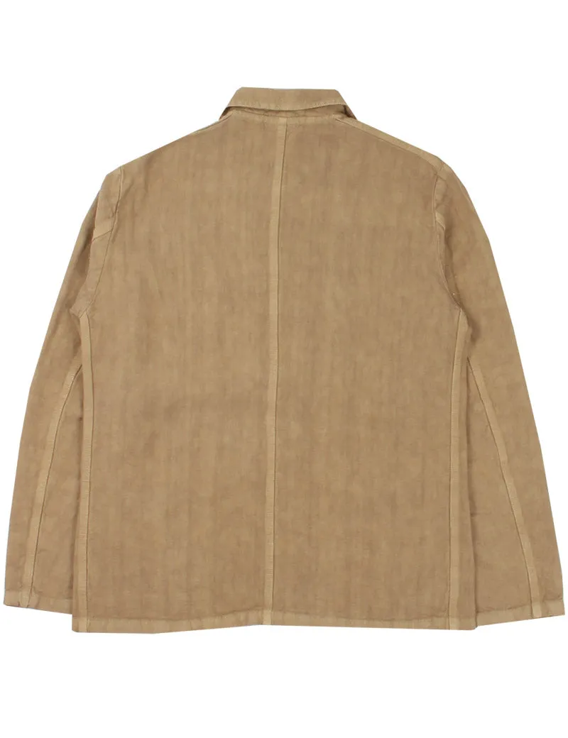 Vetra Heavy Linen Jacket Wood