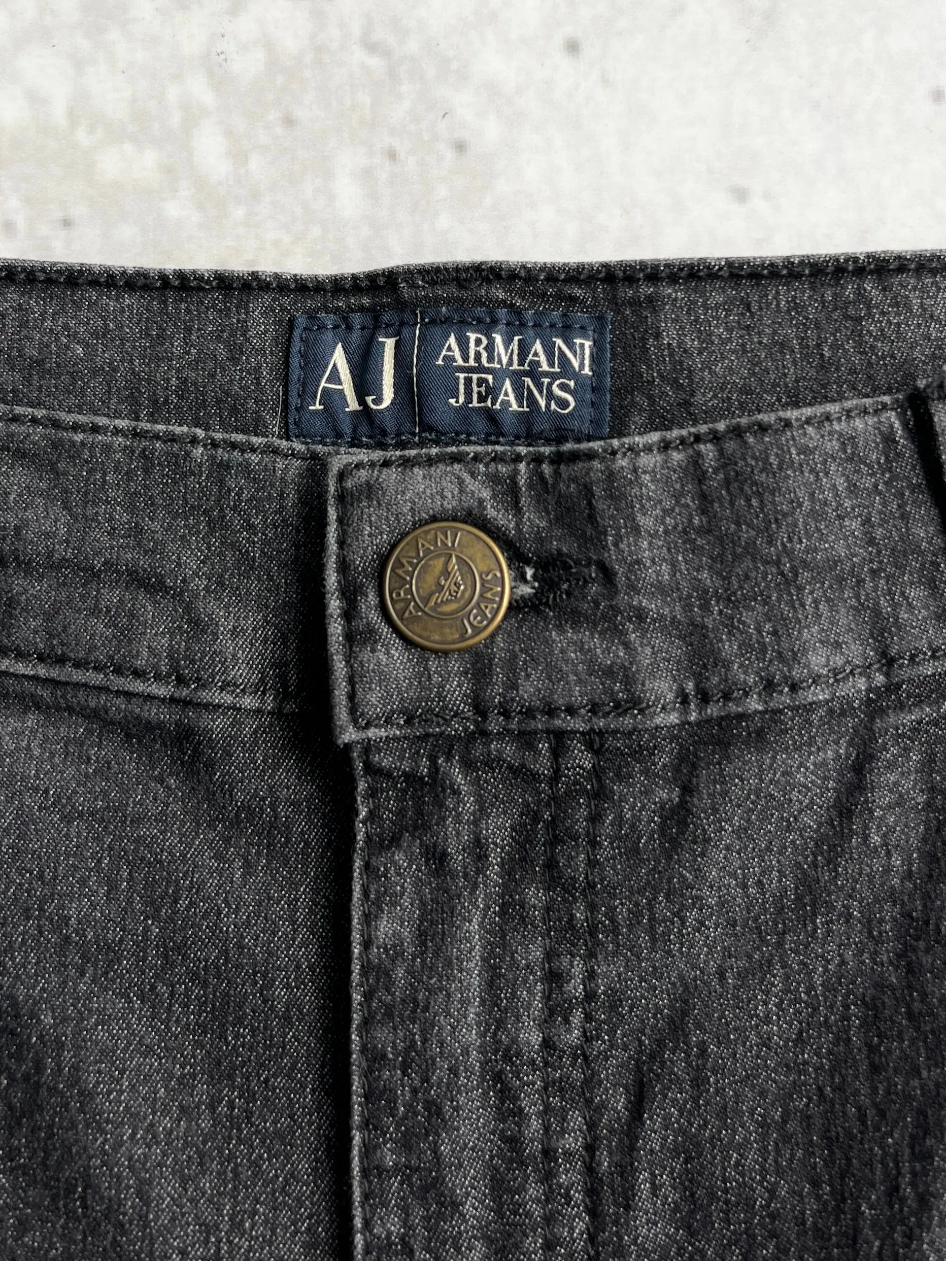 Vintage Armani Flared Jeans (Women's W30 x L31)