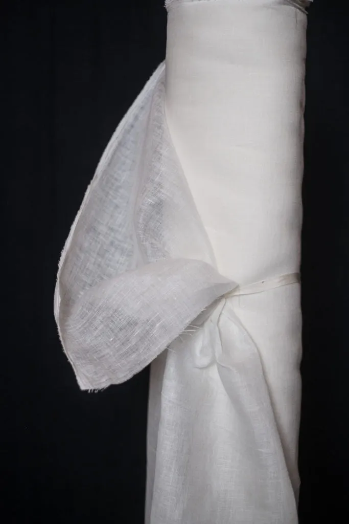 White Linen Gauze