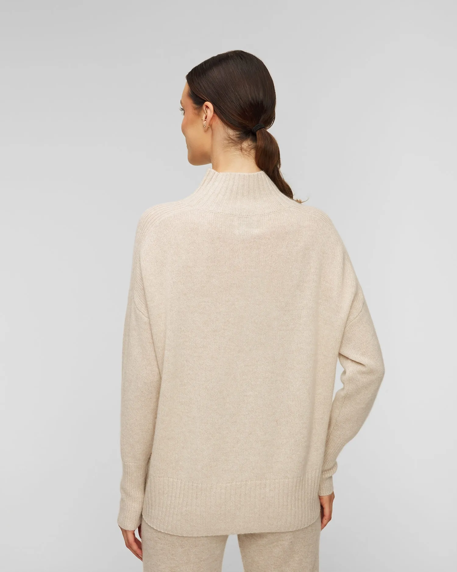 Women's cashmere sweater Allude Mockneck 11156-48