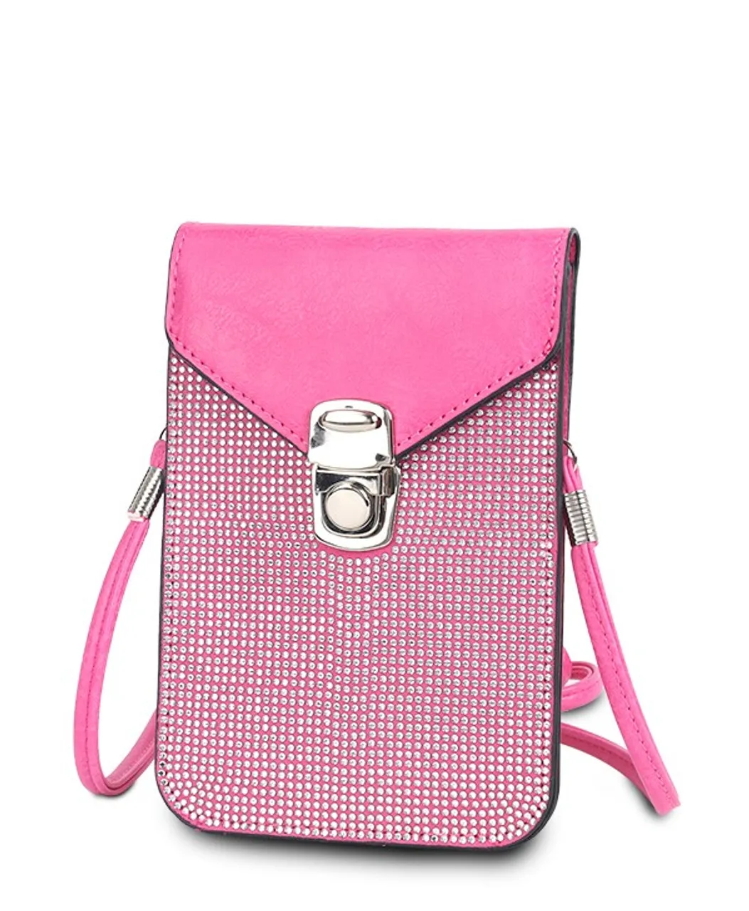 Women's Rhinestone Cellphone Crossbody Bag