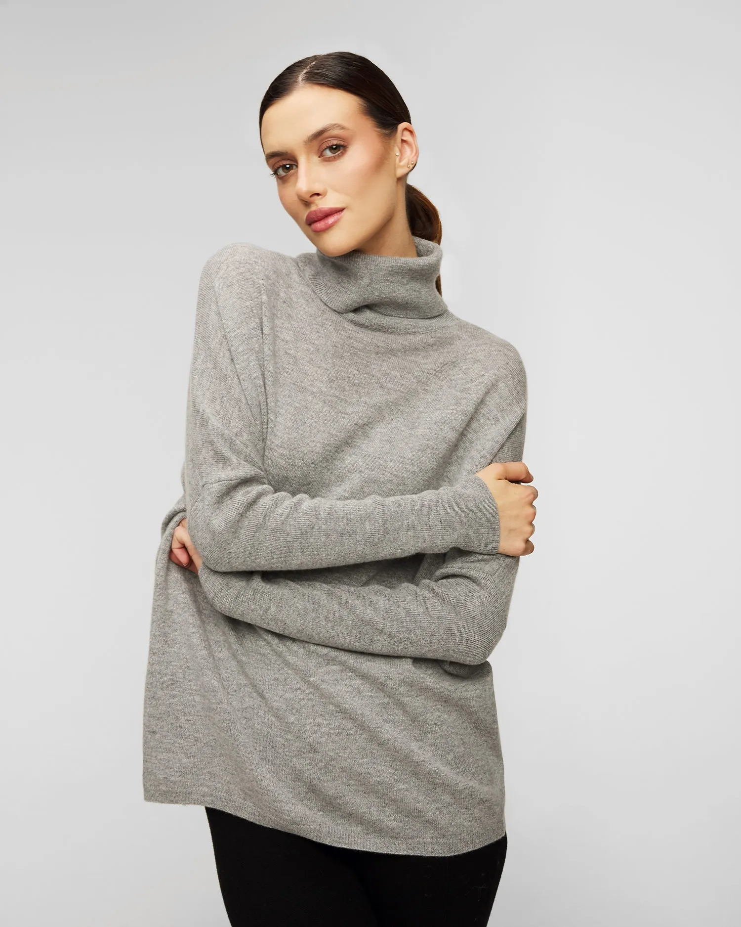 Women's woolen-cashmere sweater Allude 17695-83