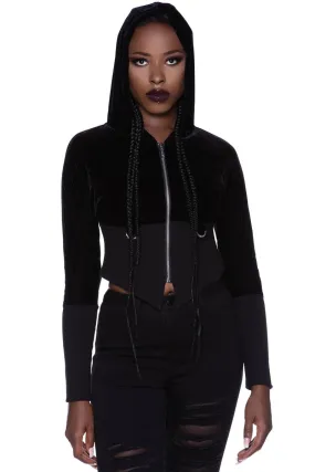 Women's hoodie KILLSTAR - Shadow Shift - KSRA002398  -  Metal-shop