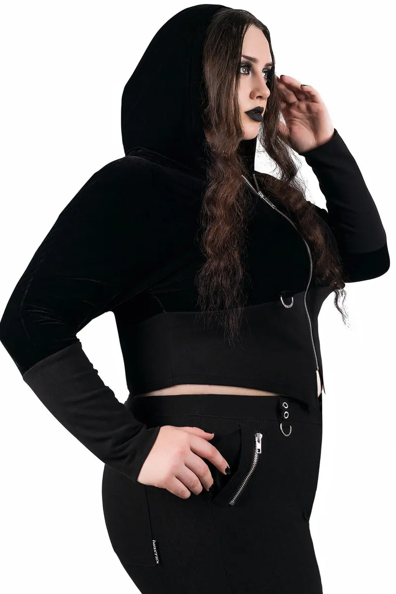 Women's hoodie KILLSTAR - Shadow Shift - KSRA002398  -  Metal-shop