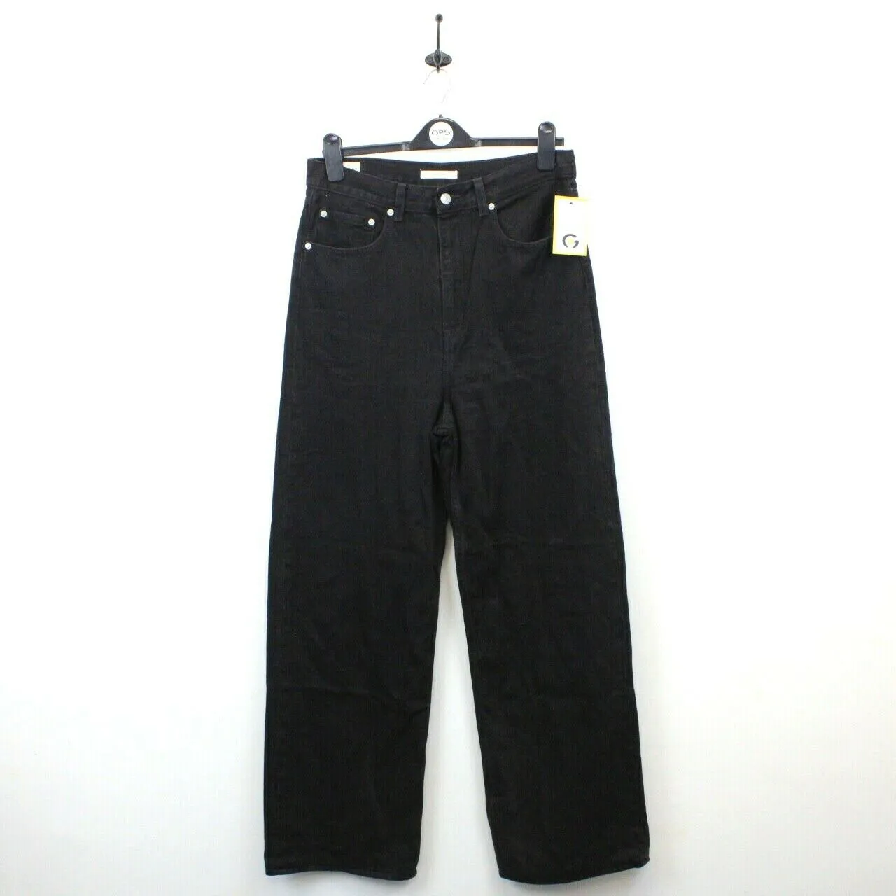 Womens LEVIS High Loose Big E Jeans Black | W32 L32