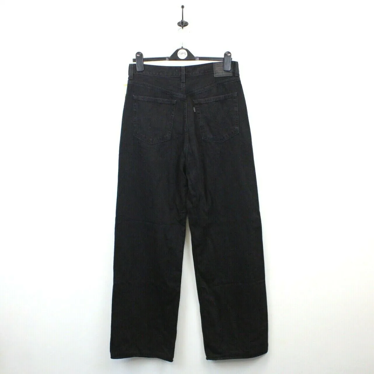 Womens LEVIS High Loose Big E Jeans Black | W32 L32