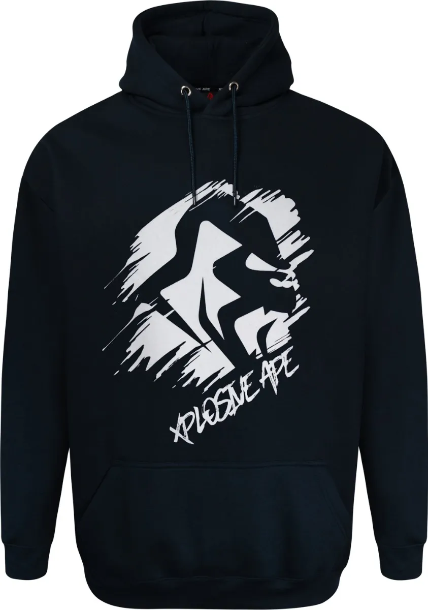 Xplosive Ape 4 Pack Vandal, Scrawl, Origins & Roses Hoody Set - Black Navy